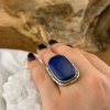 Lapis Lazuli strieborny prsten 15,35g, 153. č.54