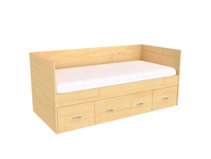 Jednolůžko NEMO se 3 zvýšenými čely