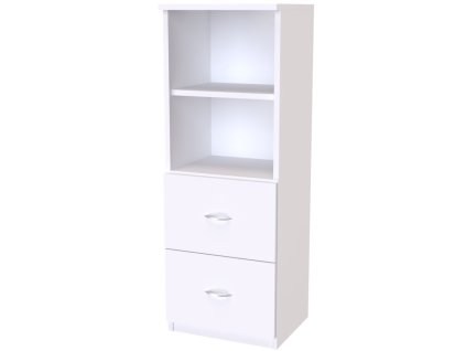 Skříňka program sektor č.5 - bílý lesk, antracit, aj.