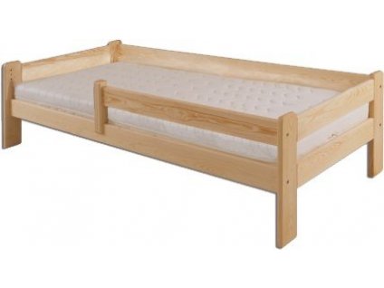 Dětská postel SOLO se zábranou - borovice