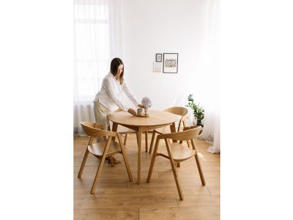 Sorrento 100+38 FL Solid oak A B Natural(12)
