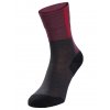 Vaude vlnené ponožky All Year Wool Socks, unisex, cassis