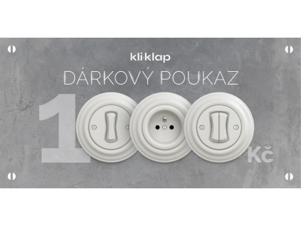 Dárkový poukaz - 1000,- Kč