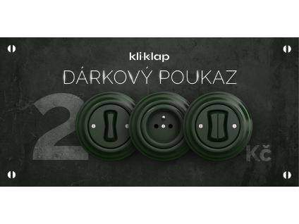 Dárkový poukaz - 2000,- Kč