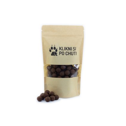 Balíček pro velké psy - kachna s lososem (250g)