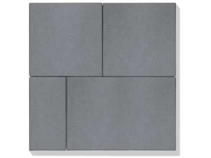 Premac City XL dlažba 8cm 50 x 25 cm platinová