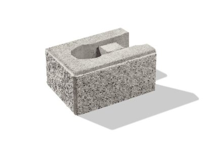 Premac Mur Mac plot 30 x 19 x 15 cm 3/4 - sivá