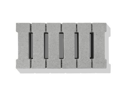 Premac Erba 49,5 x 24,7cm dlažba 8cm sivá