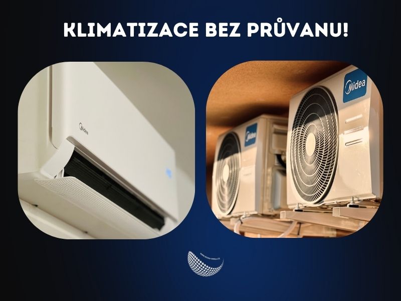 Klimatizace bez průvanu s montáží v Opavě