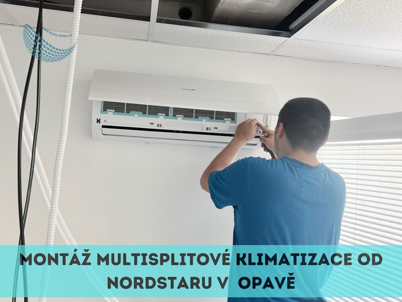 Montáž Multisplit klimatizace v kancelářích Opava