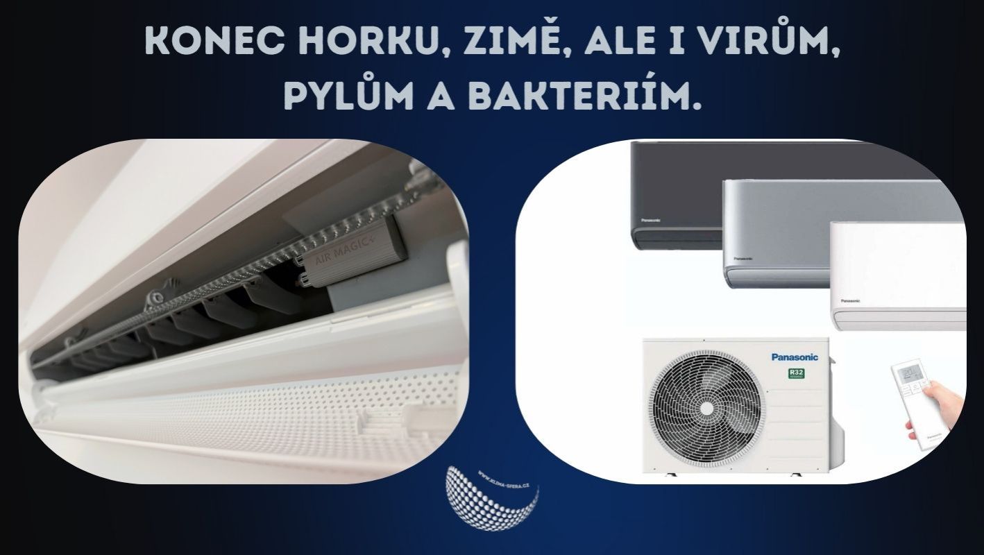 Konec horku, zimě, virům pylům a bakteriím