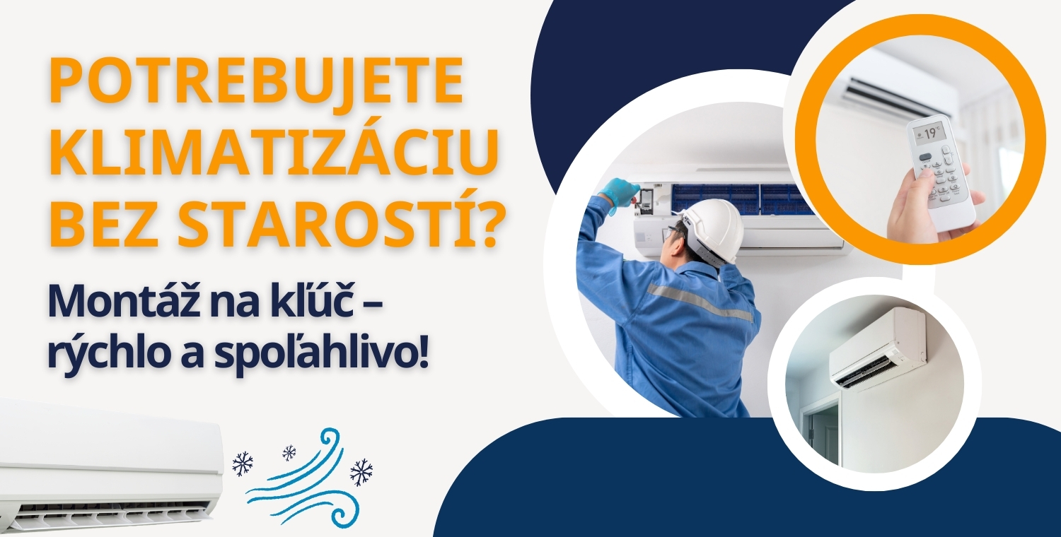 Odborná montáž klimatizácií
