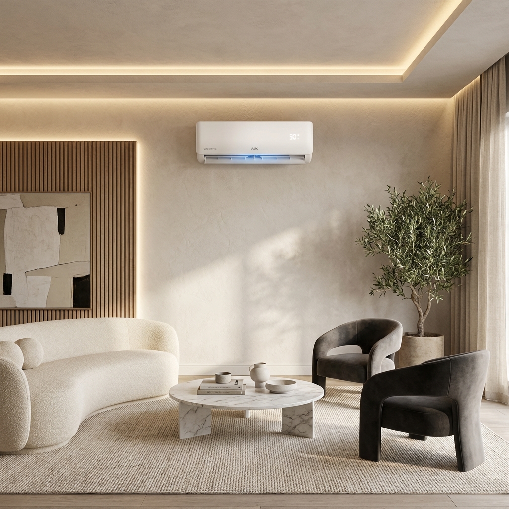 AUX Q-Smart Plus v luxusnom interiéri