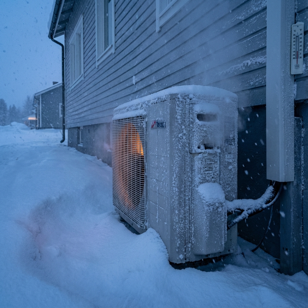 Vyhrievanie vonkajšej jednotky