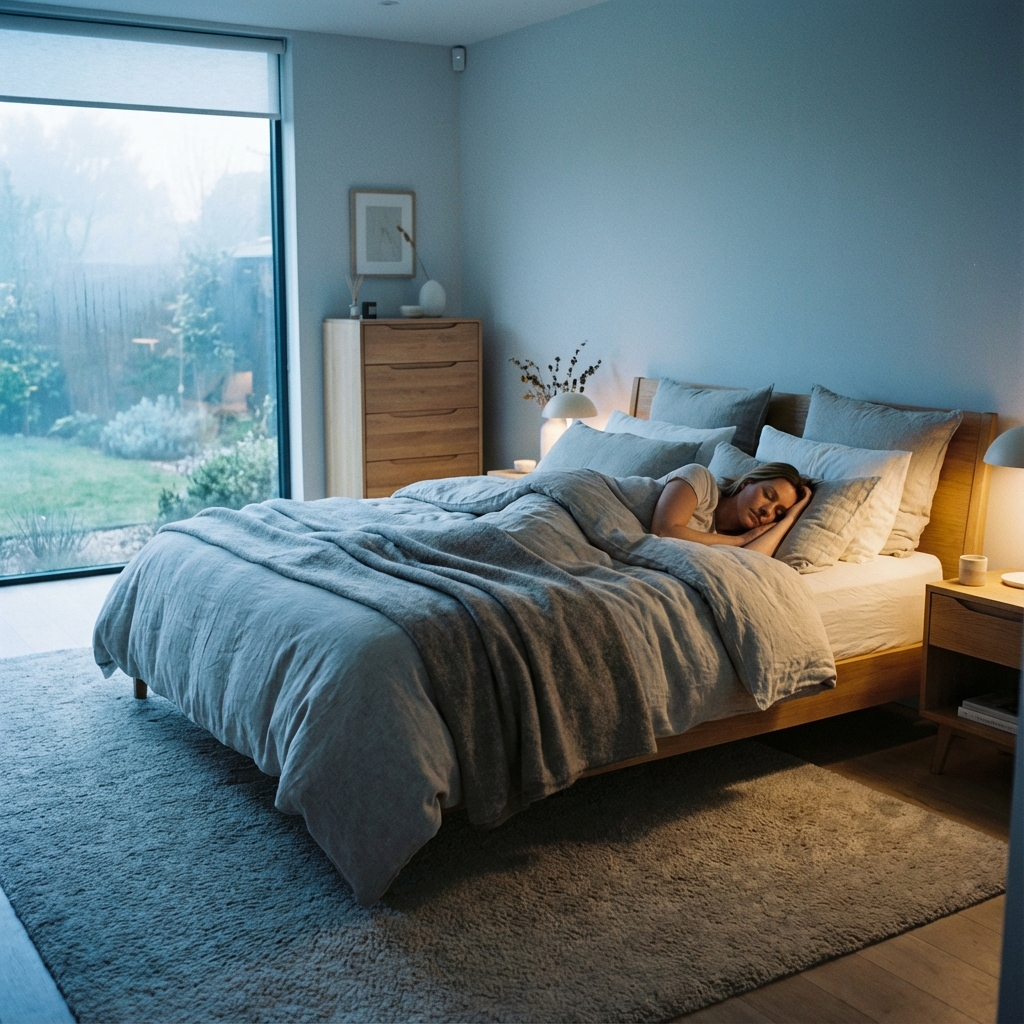 Pokojný spánok v chladnej spálni