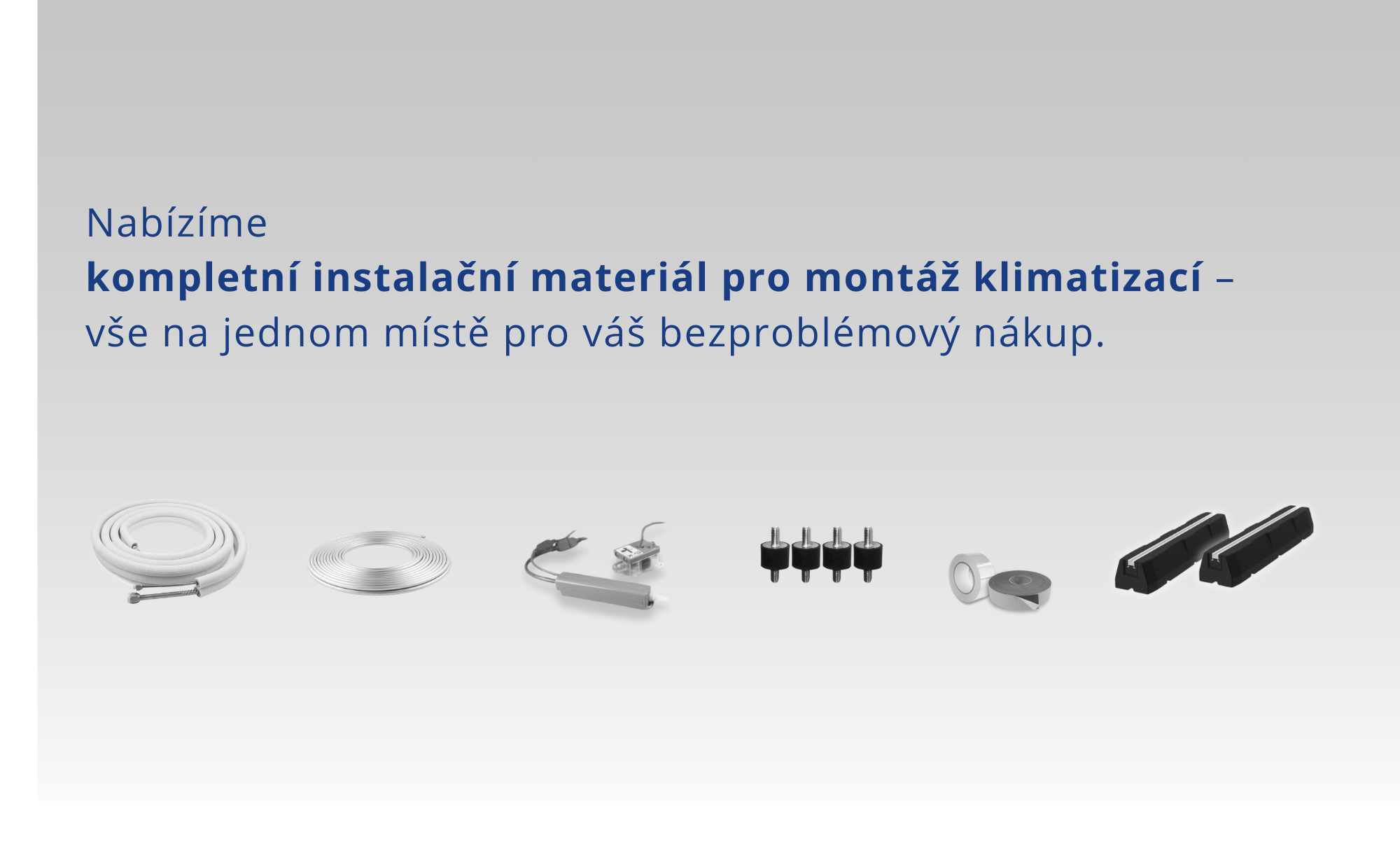 nabídka instalačního materiálu