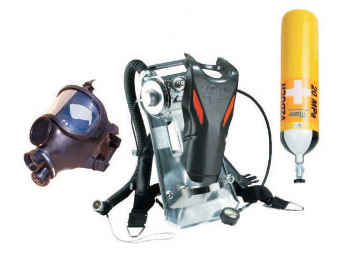 Refurbished Saturn S7 breathing apparatus, with cylinder, without mask – discontinued