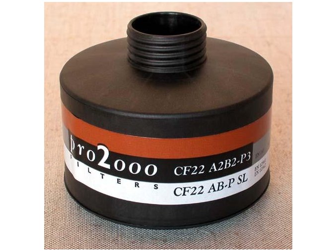 Filtr kombinovaný A2B2-P3, CF22 SCOTT (závit 40x1/7")