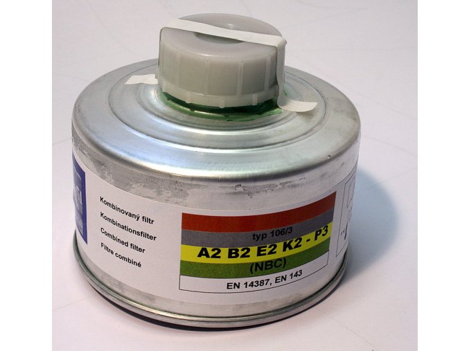 Combined filter Klimafil type 106/3 A2B2E2K2-P3 (thread 40x4)