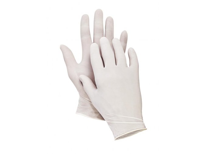 Disposable latex gloves Červa Loon 100 pcs box