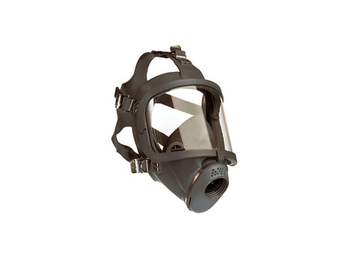 Protective full face mask 3M Scott SARI NR TRIPLEX visor (natural rubber)