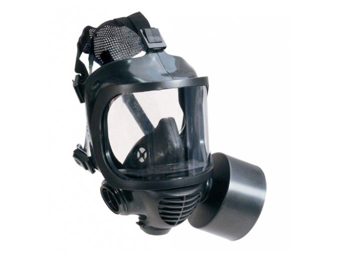 Ochranná celoobličejová maska Guzu CM-6S (silikonová vnitřní polomaska)