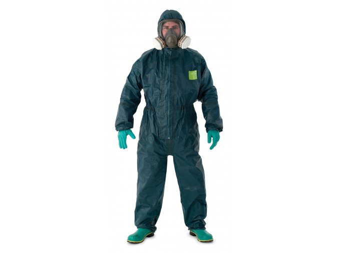 Protective Coverall Ansell AlphaTec 4000 model 122 with sock