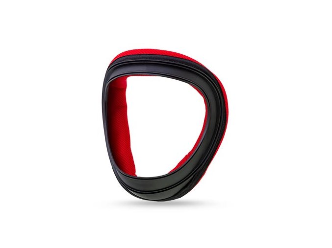 Protective shield CleanAIR UniMask - red