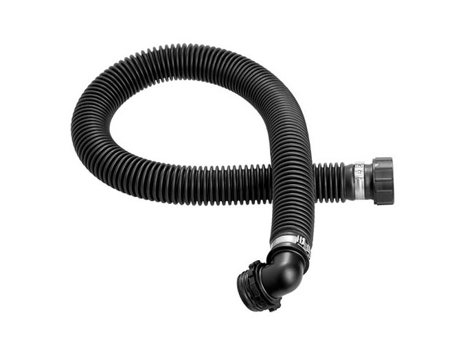 Rubber hose CA40x1/7"- CA40x1/7" 90° extended CleanAIR