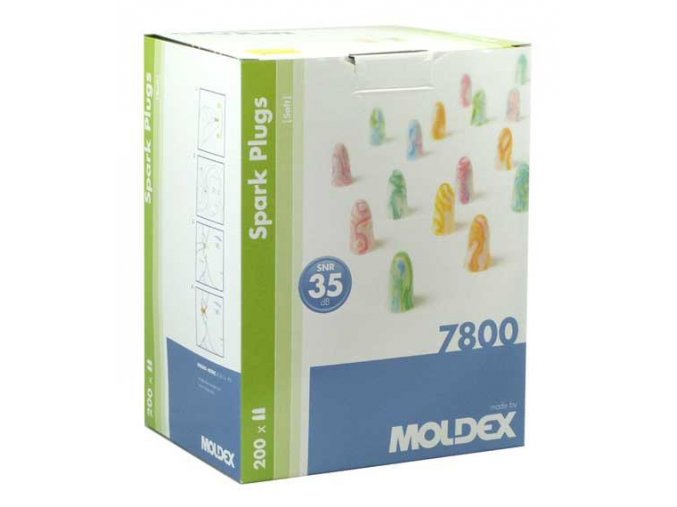 Špunty do uší / zátky Moldex Spark Plugs 200 párů (7800)