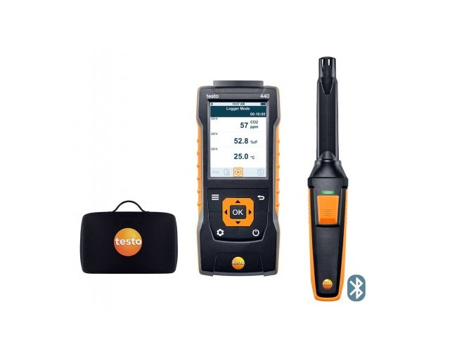 testo 440 CO2 set with Bluetooth