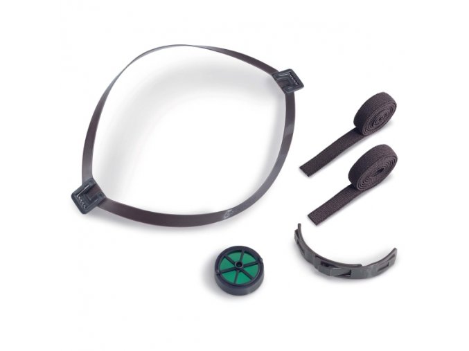 Upínací systém a výdechový ventilek pro polomasky Moldex 8000 (8091)