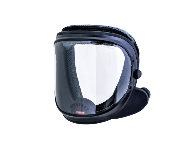 720391.01 Protective face shield UniMask, CR1 visor CP, grey iso