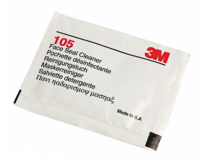 Disinfection wipe for masks and half-masks 3M 105