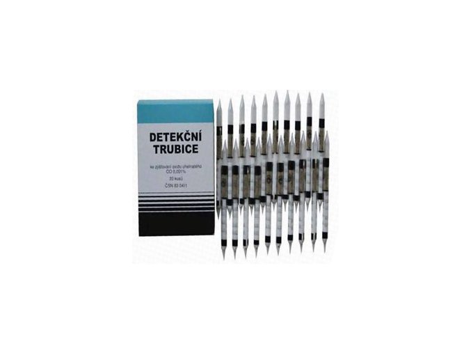 Detekční trubičky Kavalier CO oxid uhelnatý 0,001% (pro kotelny) 10ks