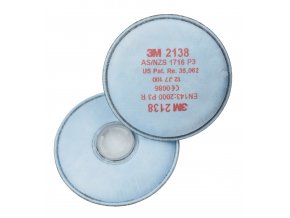 Filtr částicový 3M 2138 P3 + ozon