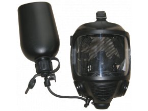 Ochranná celoobličejová maska Guzu CM-6MP (TPE vnitřní polomaska, se systémem pití)