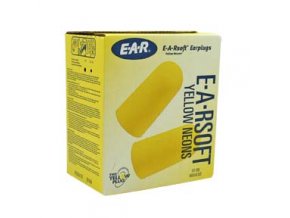 Earplugs 3M EAR Soft Yellow Neon 250 pairs