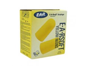 Špunty / zátky do uší 3M EAR Soft Yellow Neon 250 párů