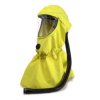 Chemical resistant hood with neck and shoulder protection FLOWHOOD 25