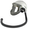 Face shield with PROCAP helmet with visor DIN 5.0