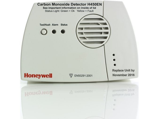 978 detektor na co oxid uhelnaty autonomni alarm honeywell h450en