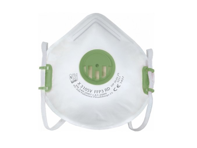 2778 respirator oxyline x 310 sv ffp3 r d