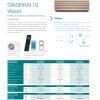 Nástenná klimatizácia Toshiba DAISEIKAI 10 WOOD