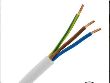 KÁBEL CYSY-J 3x2,5 H05VV-F BIELY | K-kocur.sk