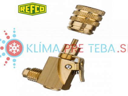 REFCO V 35412 rýchlospojka koleno pre R410