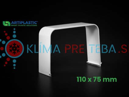 PVC spojka žľabu 110 75mm 12 1204GC Artiplastic 4