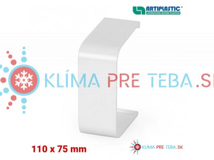 PVC spojka žľabu Artiplastic 12 1204GC 110 75mm 4