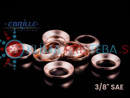 Medené tesnenie podložka CU 38 SAE pre servis klimatizácie