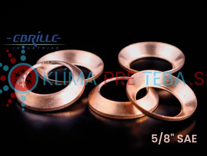 Medené tesnenie podložka CU 58 SAE pre servis klimatizácie